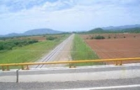 Ésta es la carretera donde mataron a Flor